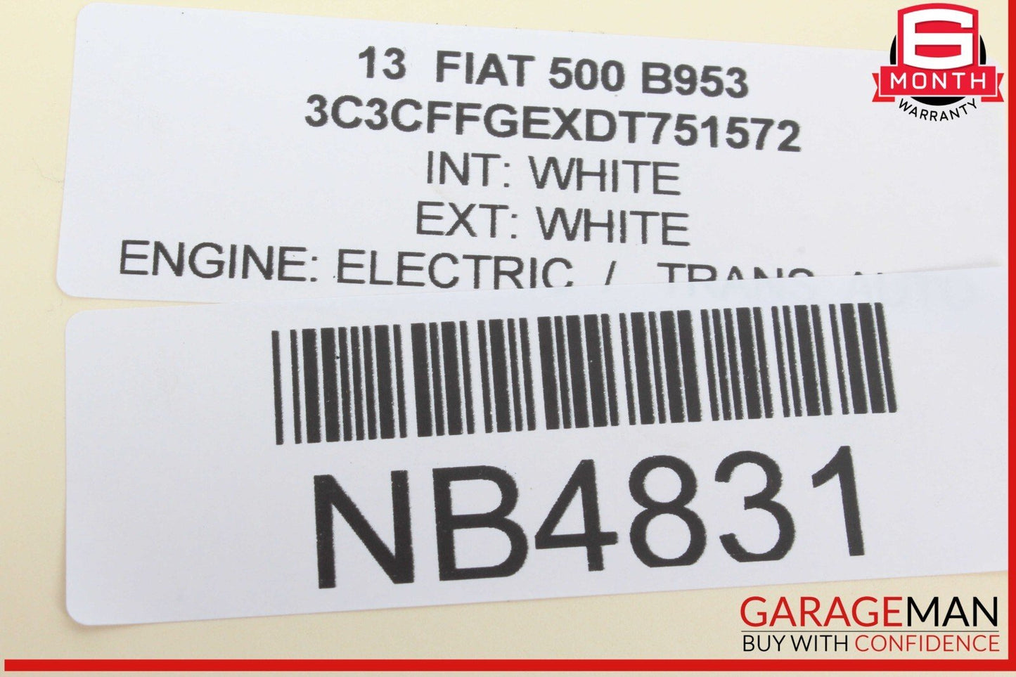 12-15 Fiat 500 Heat Echanger Cooler 61806050AE 327521T OEM
