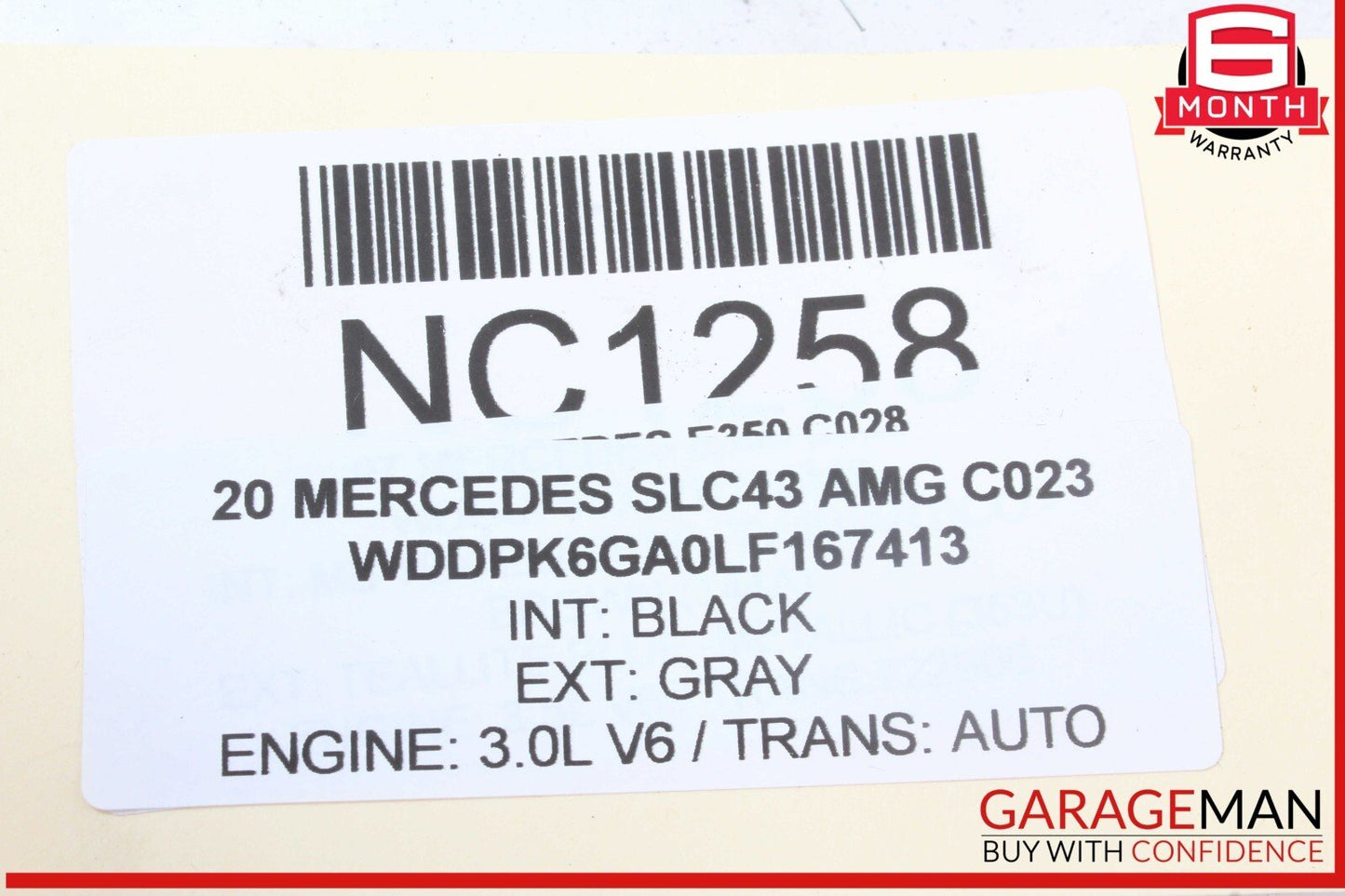 08-20 Mercedes R172 SLC43 AMG C300 Front Right Side Seat Control Module Unit