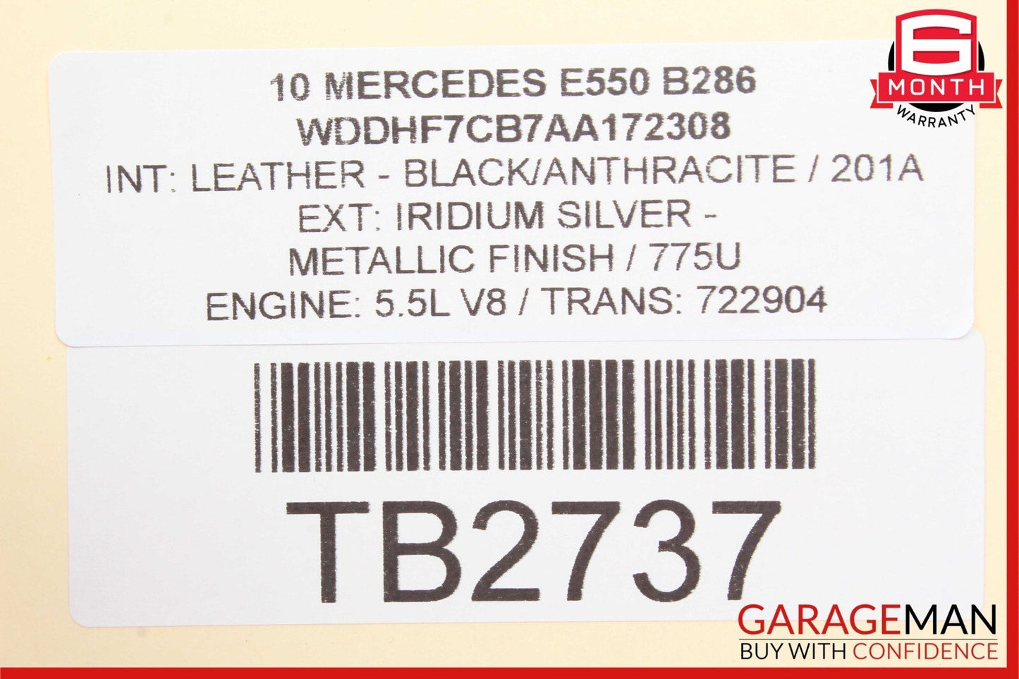 10-13 Mercedes W212 E550 E350 Headlight Fog Light Lamp Switch Control Module OEM