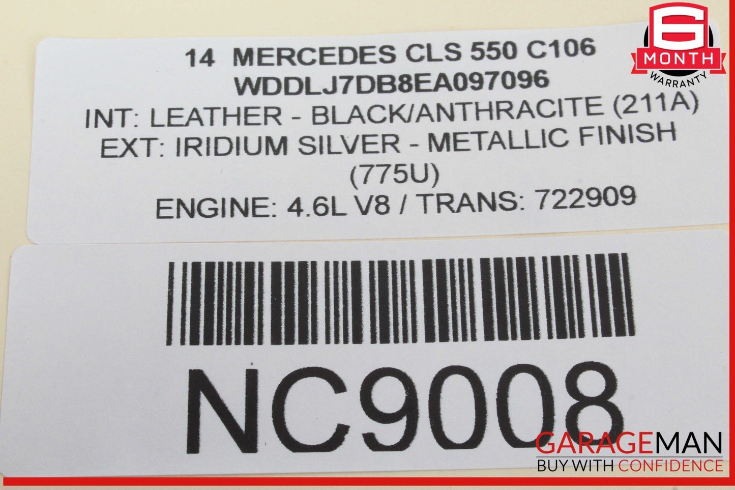 12-18 Mercedes W218 CLS550 CLS400 Front Left Side Door Lock Latch Actuator OEM