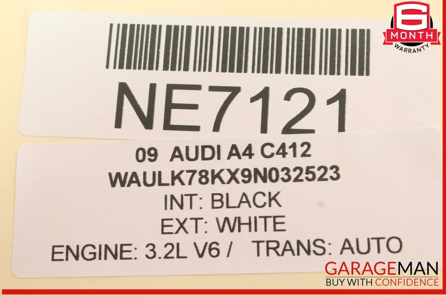 09-16 Audi A4 A5 S4 S5 Rear Trunk Lid Hatch Lock Latch Actuator 4F5827505D OEM