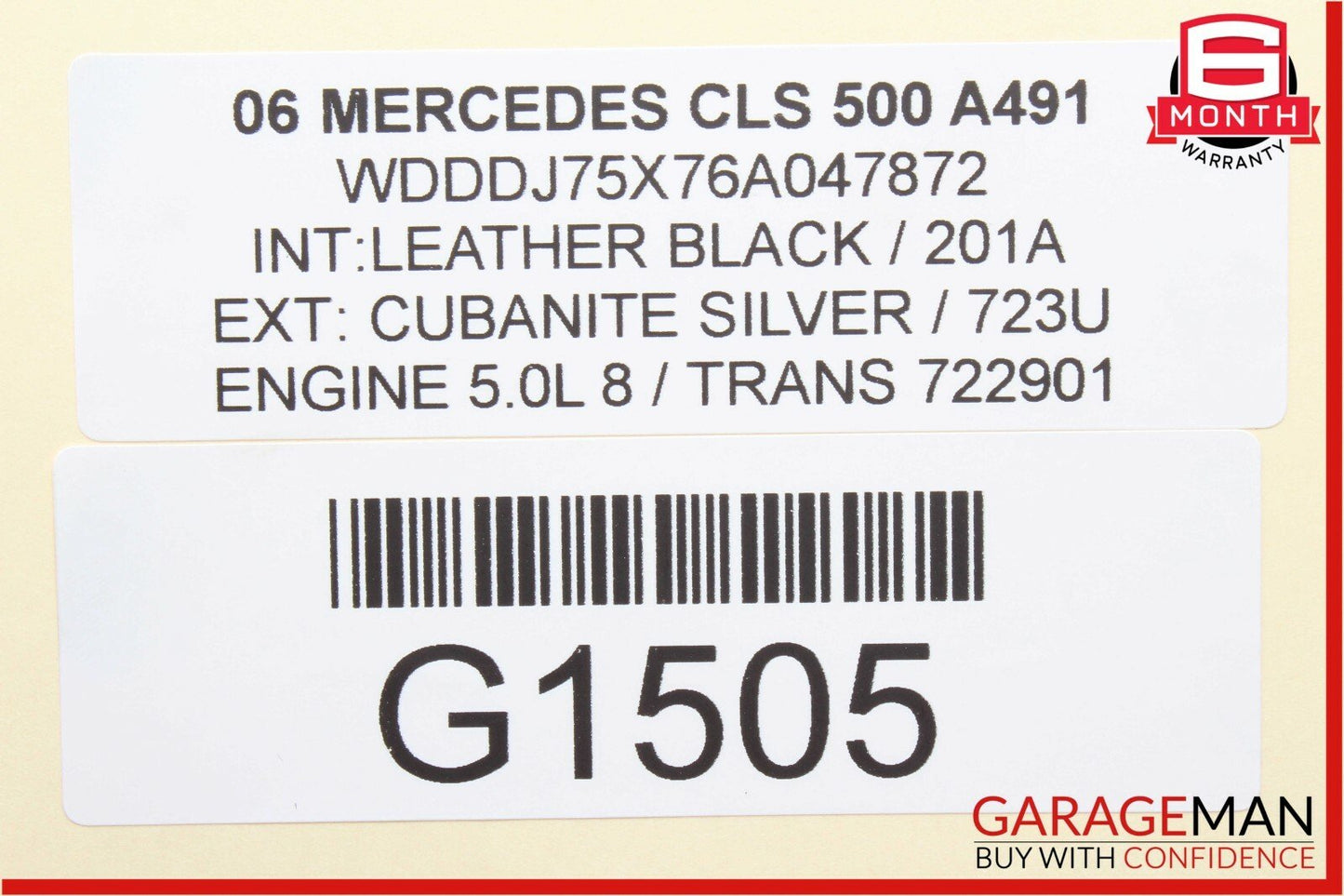 03-11 Mercedes W219 CLS500 GL450 ML550 Front Right Side Seat Control Module