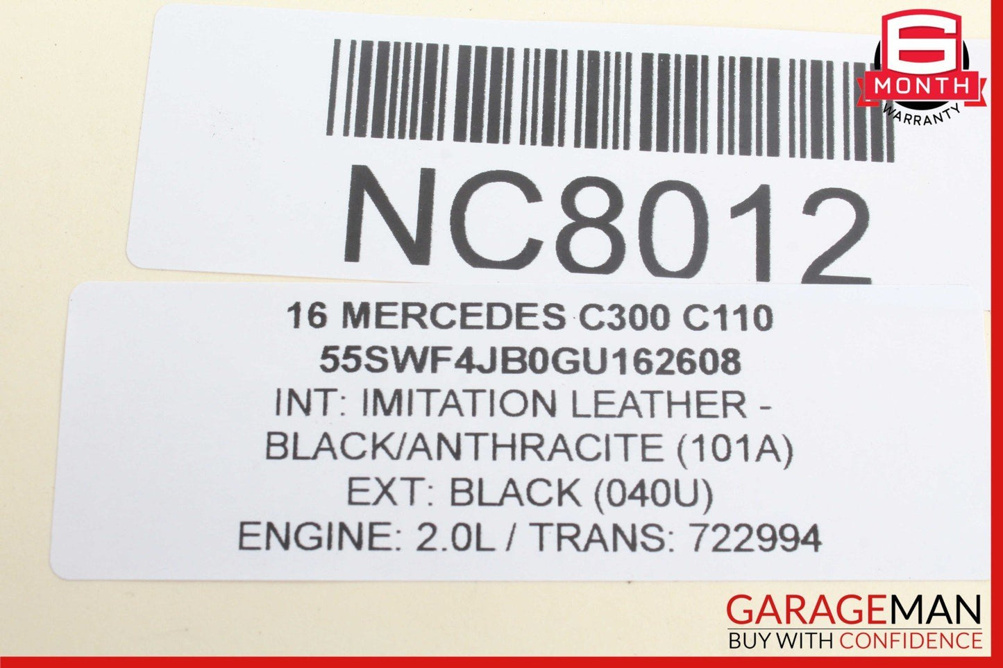 15-20 Mercedes W205 C300 Gas Throttle Accelerator Pedal 2053000004 OEM