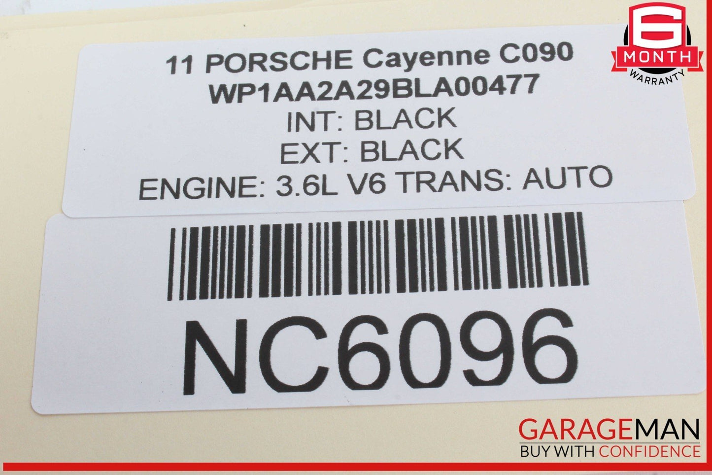 11-18 Porsche Cayenne 958 Front Right Side Window Regulator Motor Unit OEM