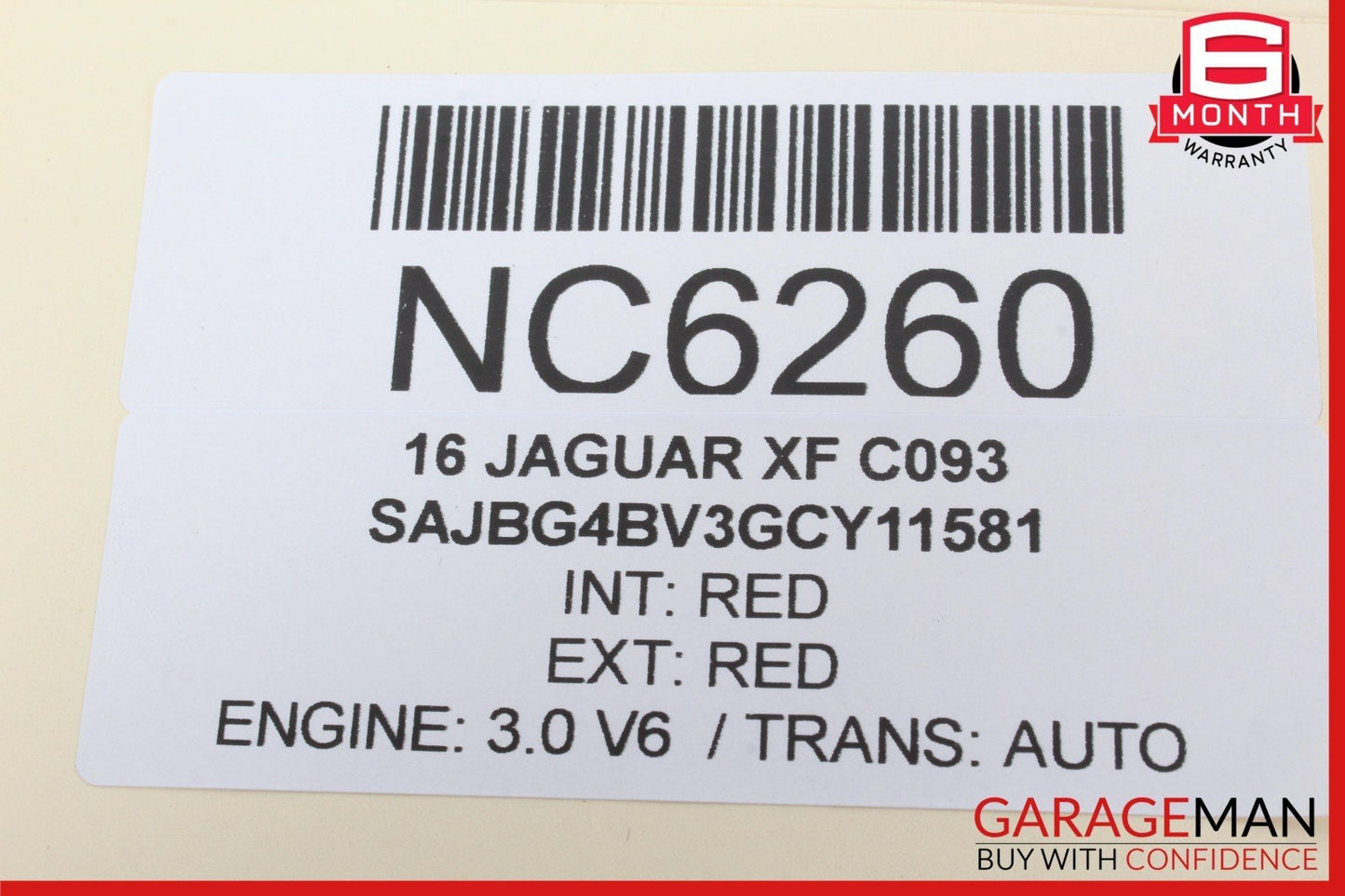 16-20 Jaguar XF Throttle Accelerator Gas Pedal GX739F836AA OEM