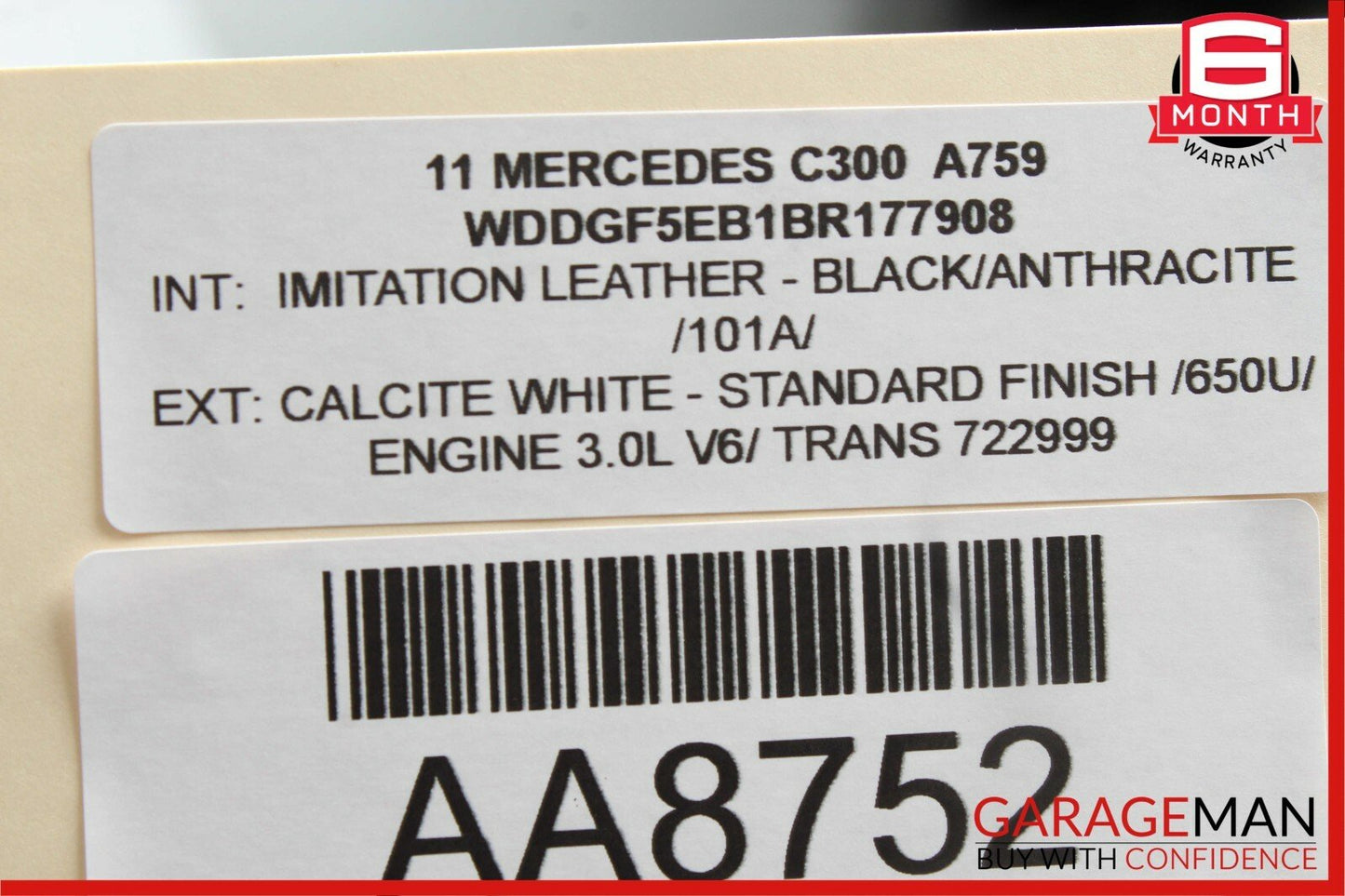 08-14 Mercedes W204 C300 C350 Rear Right and Left Suspension Coil Spring Set OEM