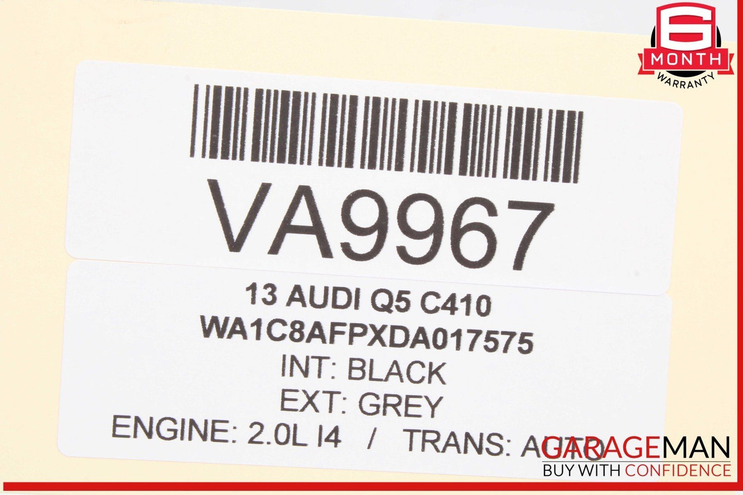 13-17 Audi Q5 Engine Starter Motor Denso 06H911024B OEM
