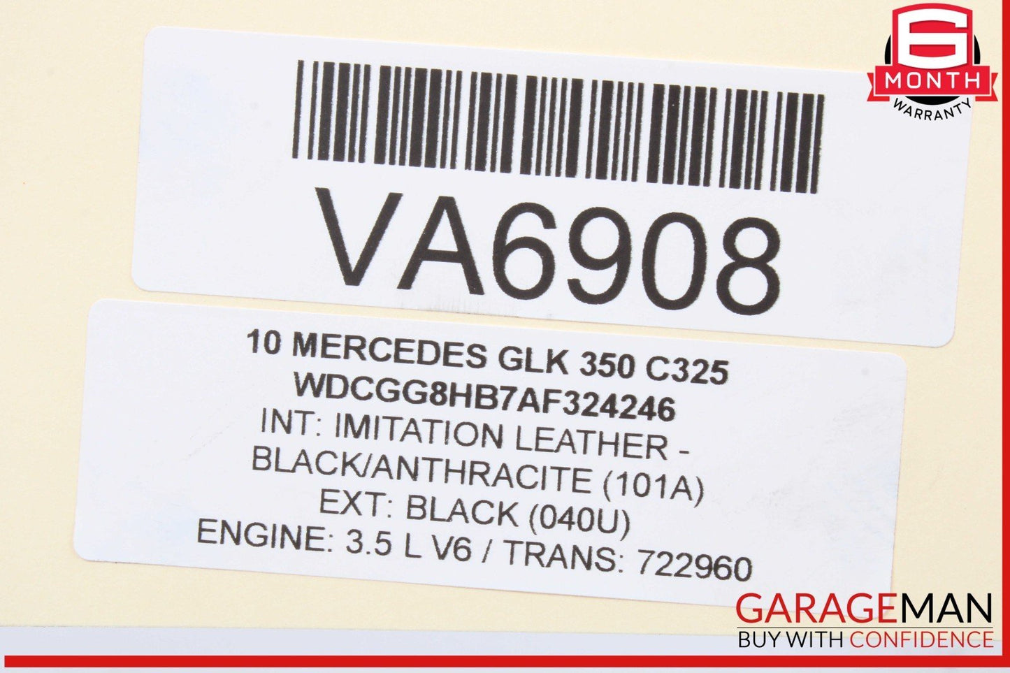 10-15 Mercedes X204 GLK350 Front Right Side Headlight Support Bracket Frame OEM