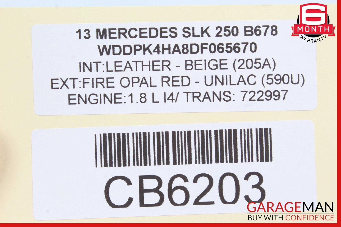 08-20 Mercedes R172 SLK250 C350 Headlight Fog Light Switch Control Module OEM