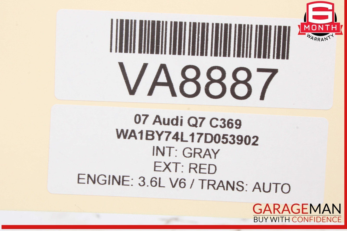 07-15 Audi Q7 Left Driver Side Fuel Pump Filter Flange 7L8919679 OEM