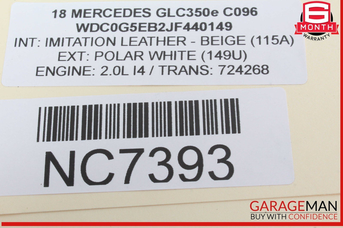 15-20 Mercedes X253 GLC350e C300 Front Right Side Door Lock Latch Actuator OEM