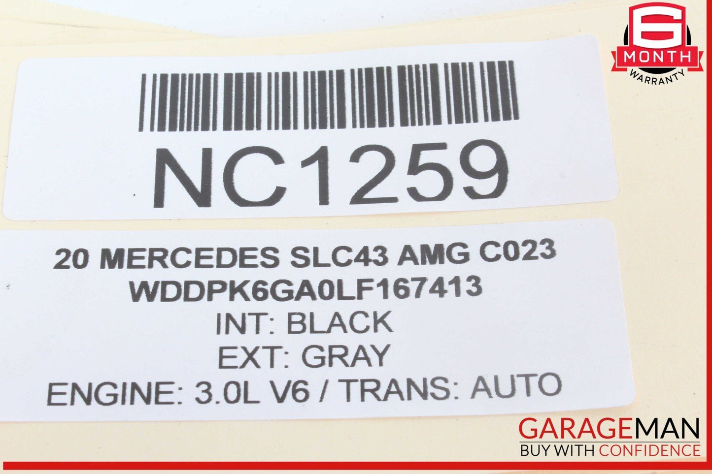 08-20 Mercedes R172 SLC43 AMG C300 Front Right Side Seat Control Module Unit