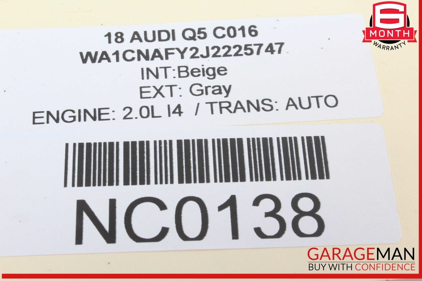 18-24 Audi Q5 Front Right Passenger Side Door Control Module Unit 4M1959792B OEM
