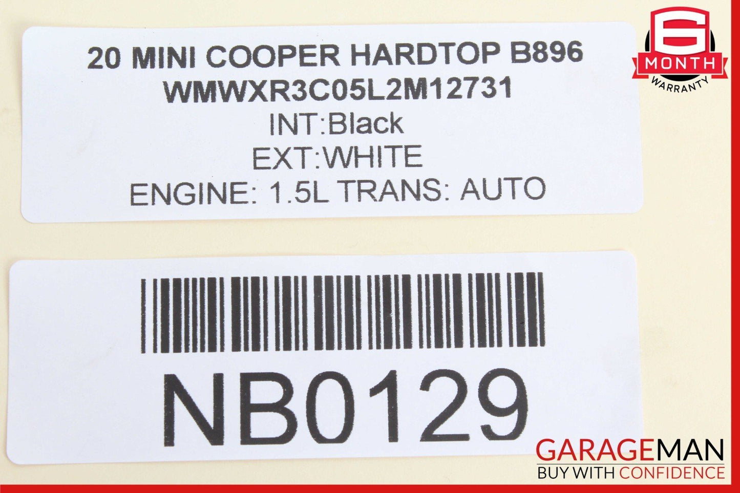 20-24 Mini Cooper Hardtop Left Side Engine Exhaust Camshaft OEM