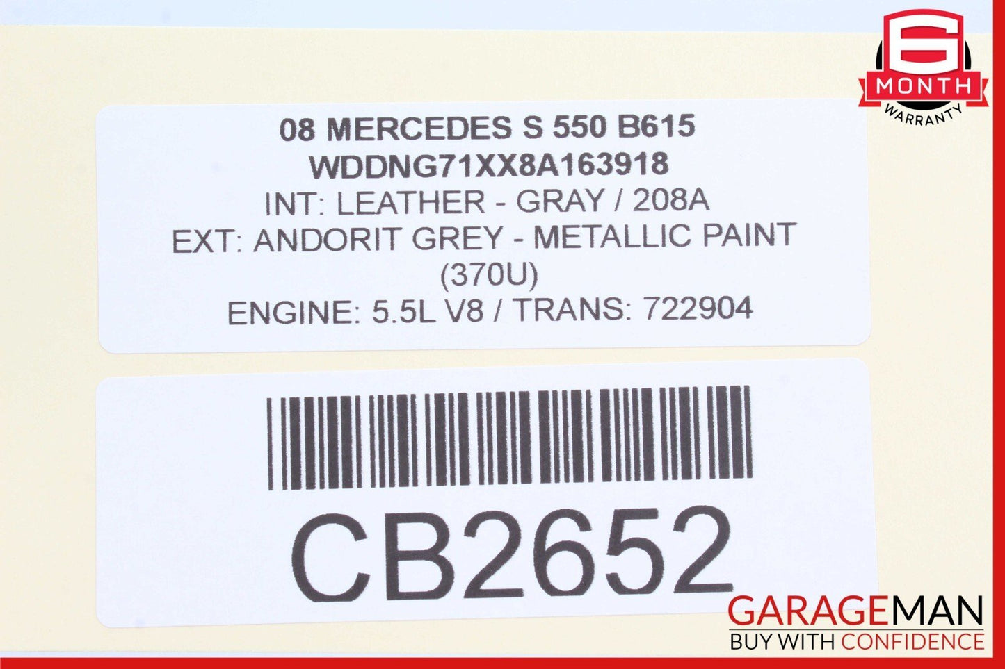 07-14 Mercedes W221 S550 CL550 Left Side Dashboard AC A/C Air Vent Black OEM