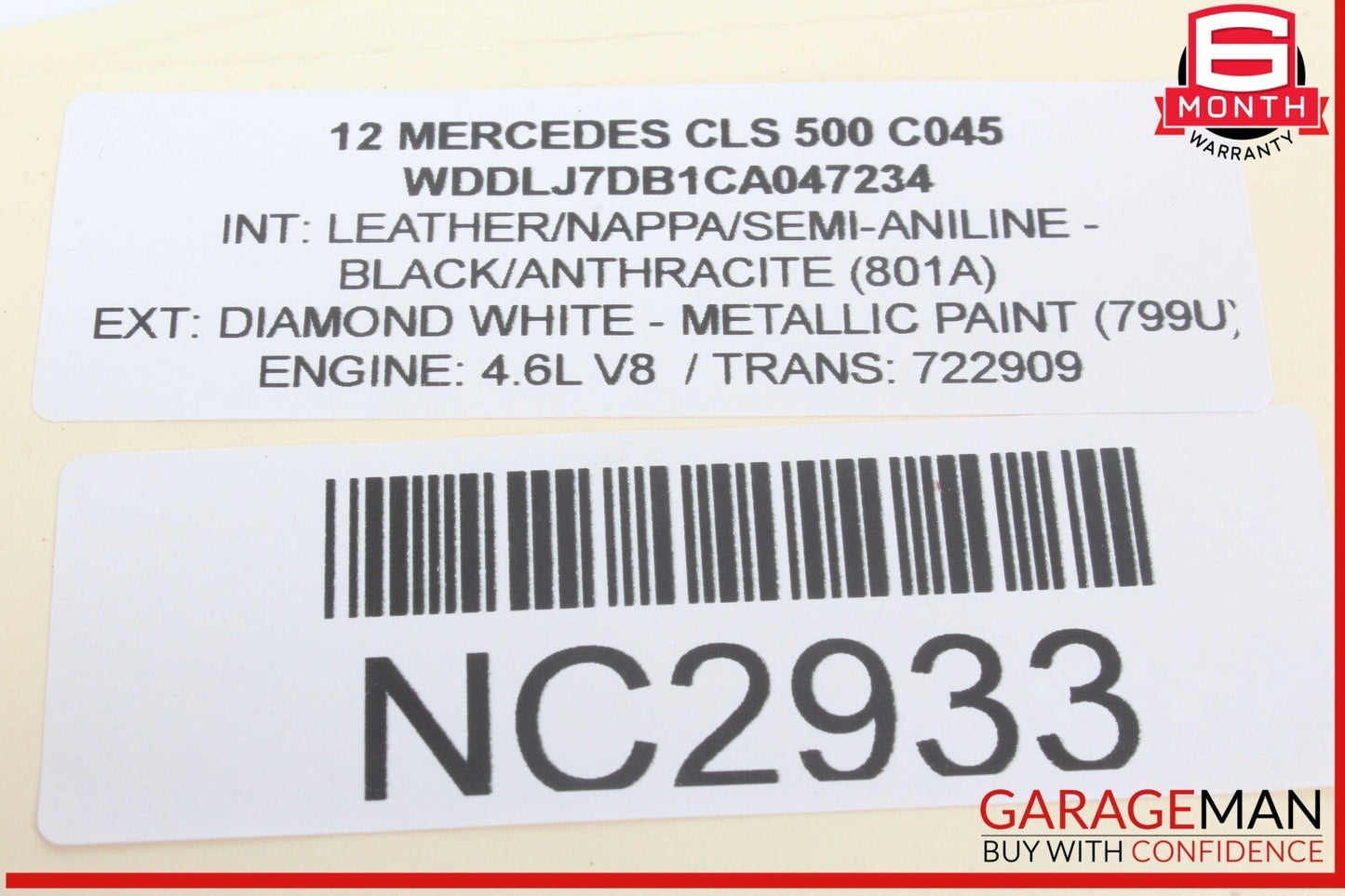 10-18 Mercedes W218 CLS500 E400 E350 Airmatic Air Suspension Control Module OEM