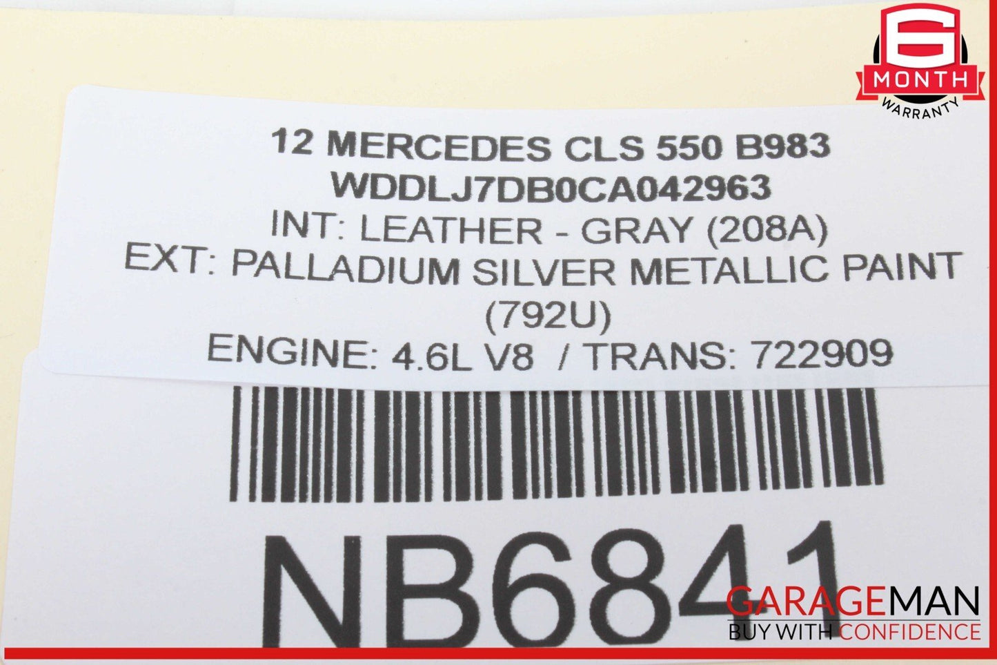 12-14 Mercedes W218 CLS550 Center Console Switch Trim Bezel Cover Wood OEM