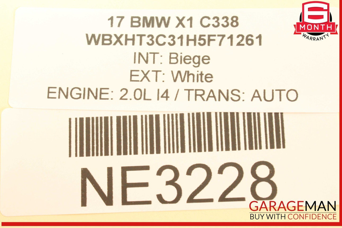 16-22 BMW X1 F48 X2 Front Left Side Dash Ignition Start Stop Control Switch OEM