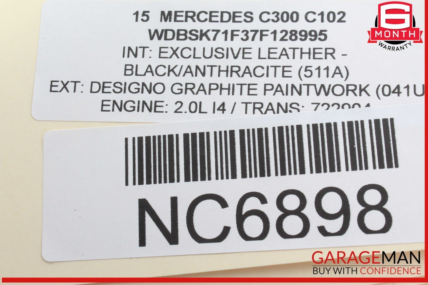 15-19 Mercedes W205 C300 Communication Voice Control Module 2059008804 OEM