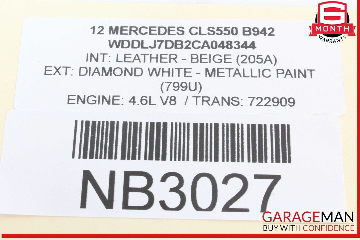 2012 Mercedes-Benz W218 CLS550 Owner's Operator's Manual Book Assembly OEM