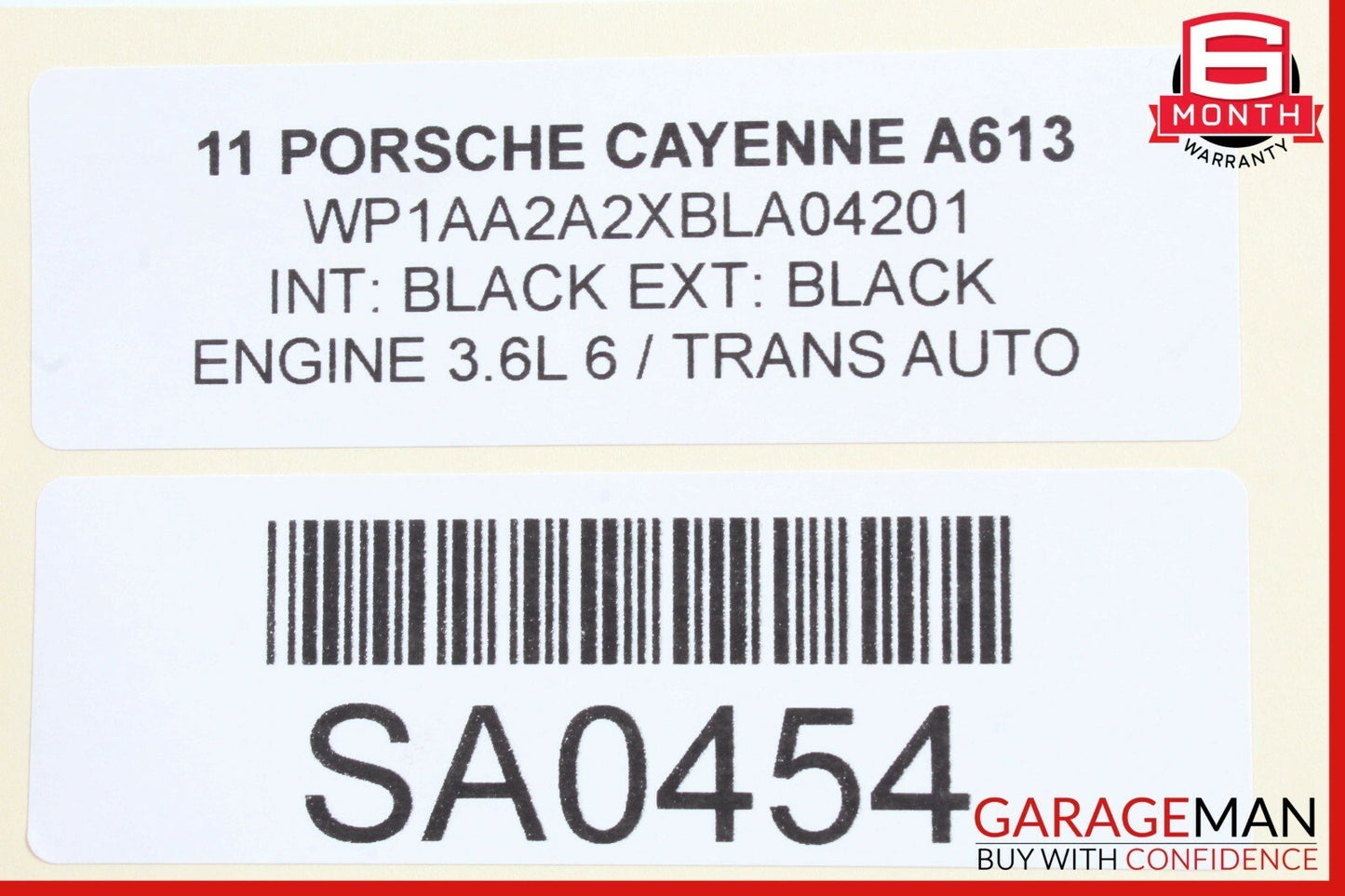11-17 Porsche Cayenne 958 3.6L Rear Diff Differential Axle Carrier OEM