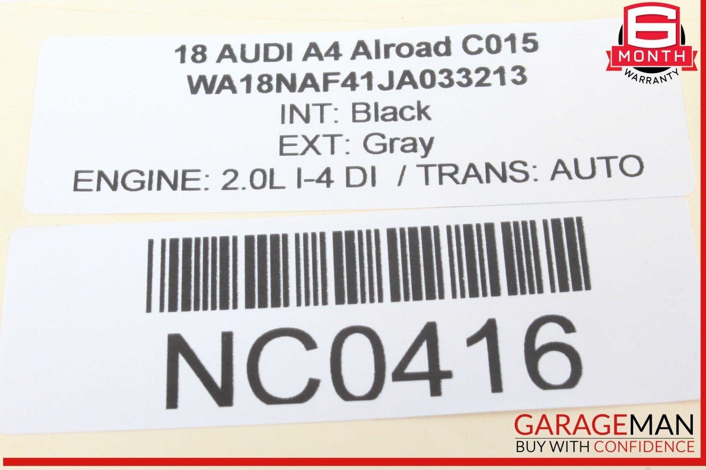 17-24 Audi A4 Allroad Rear Right / Rear Left Side Door Control Module Unit OEM