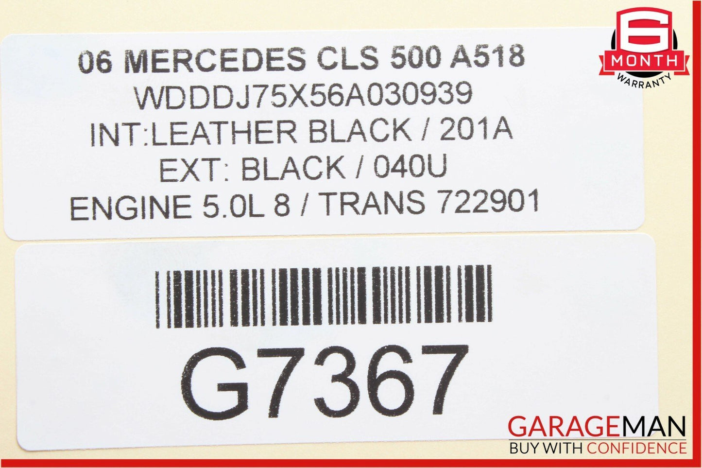 03-09 Mercedes E320 CLS500 Right Side Fuel Pump Level Sensor 2114704194