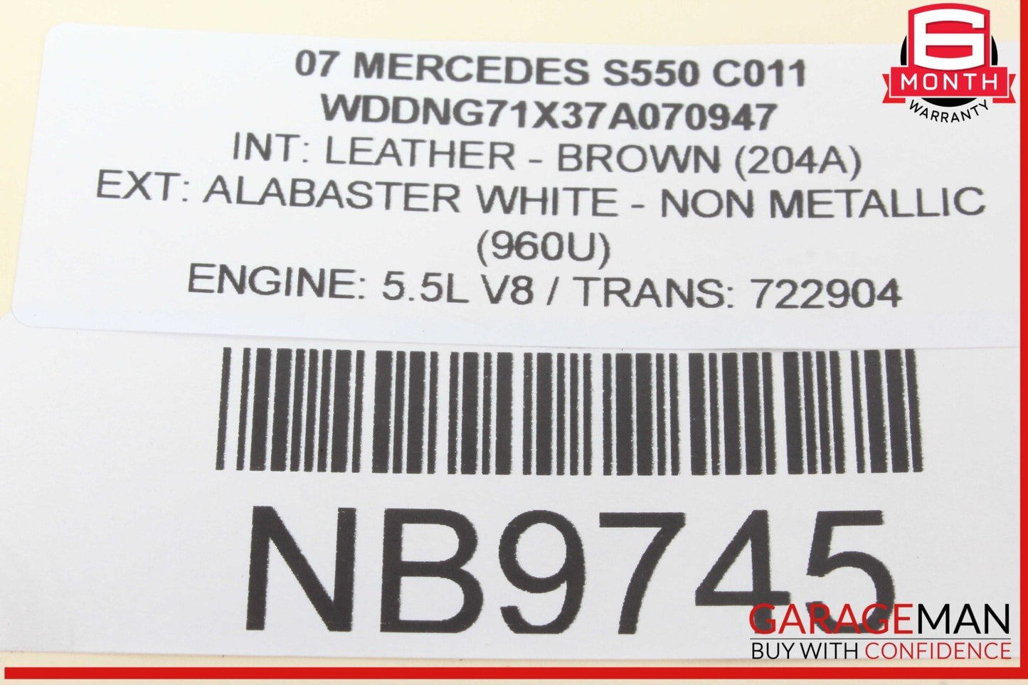 07-10 Mercedes W221 S550 CL600 Portable Antenna Amp Amplifier Booster Module
