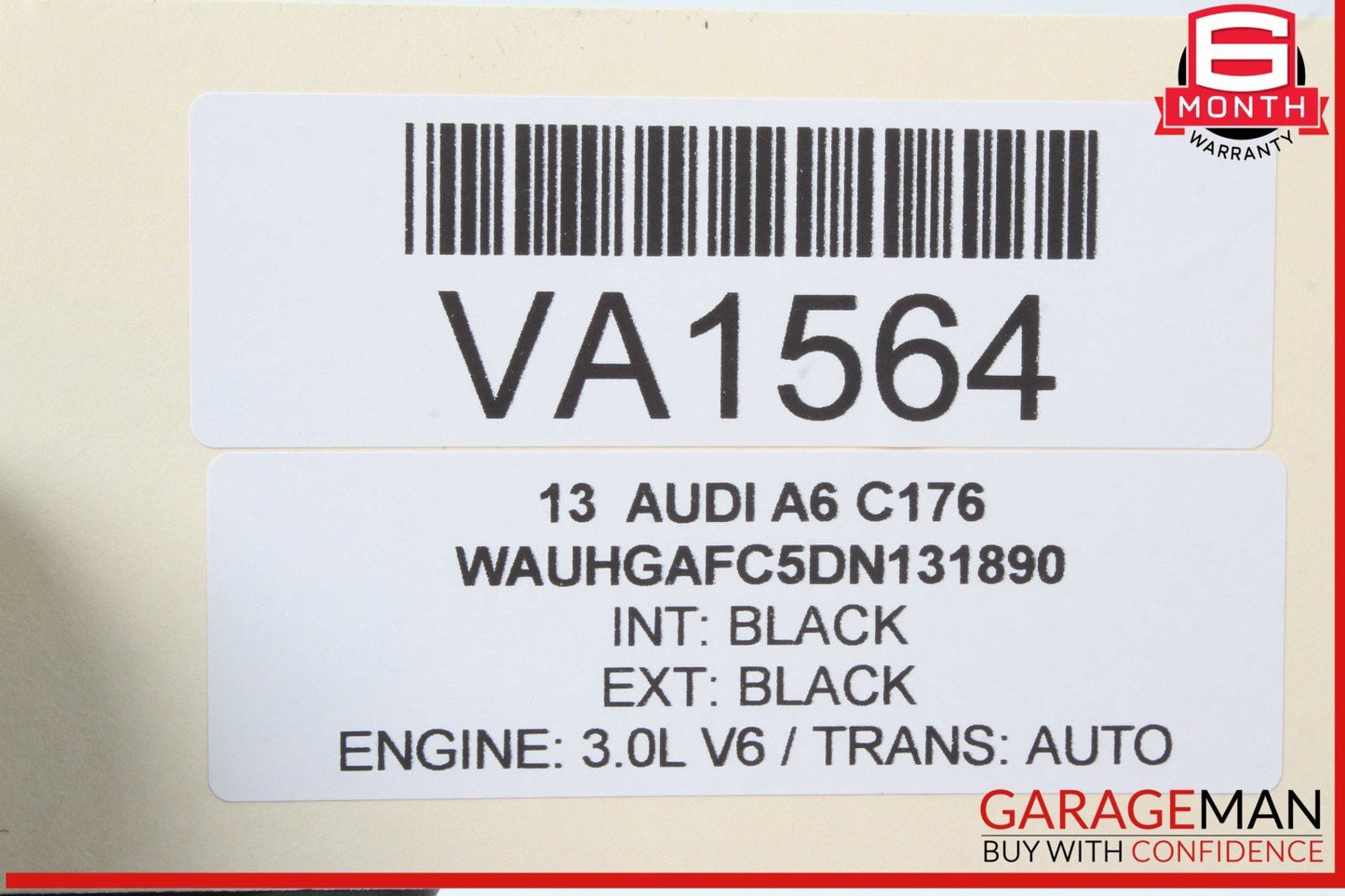 12-18 Audi A6 A7 Yaw Rate Accelerator Stability Speed Control Sensor 4G0907637K