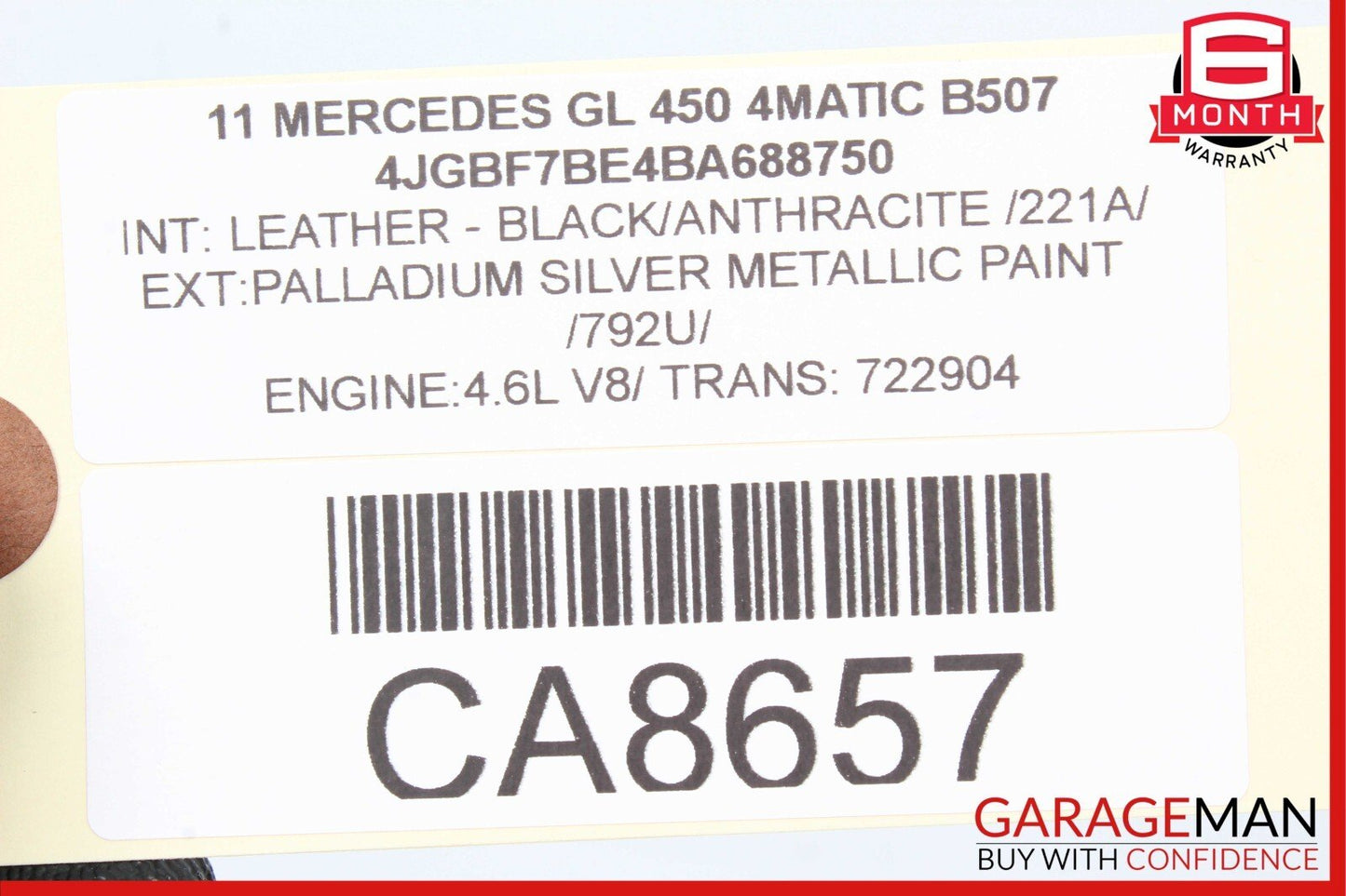 06-13 Mercedes X164 GL450 ML550 Headlight Control Switch Module 1645453504 OEM