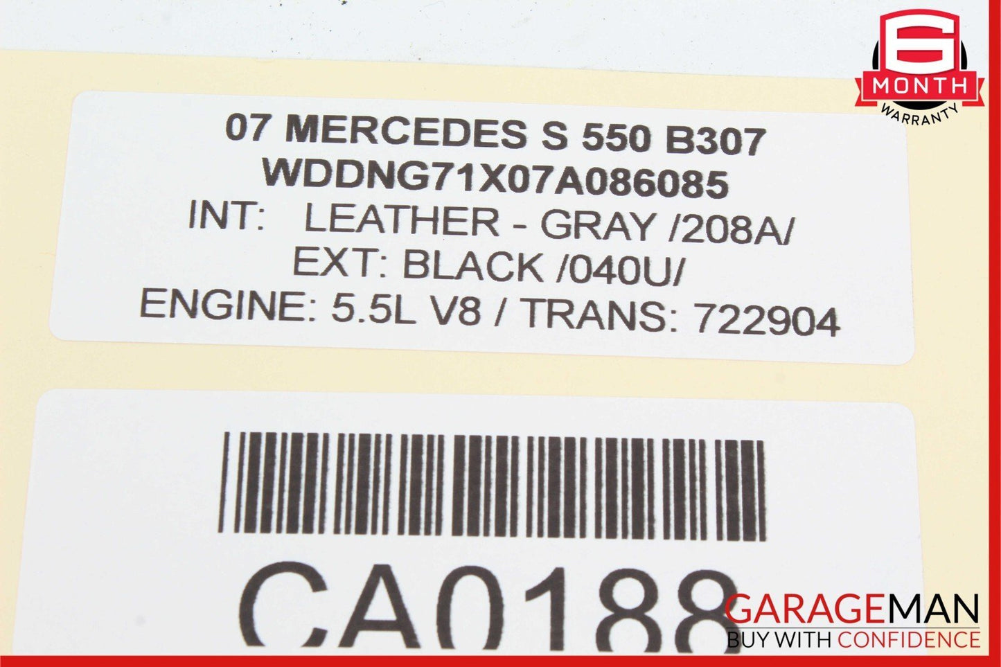 07-13 Mercedes W221 S550 S400 Front Right Side Tweeter Speaker Cover Trim OEM