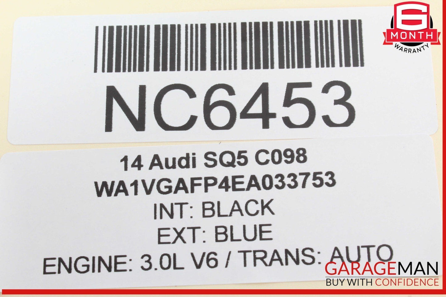 14-17 Audi SQ5 Rear Left or Rear Right Side Door Window Control Module Unit OEM