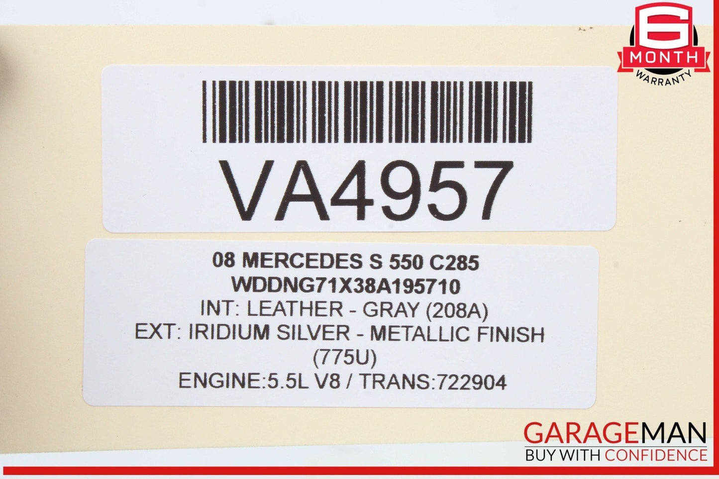 07-13 Mercedes W221 S550 S400 Front Right Door Lock Latch Actuator OEM