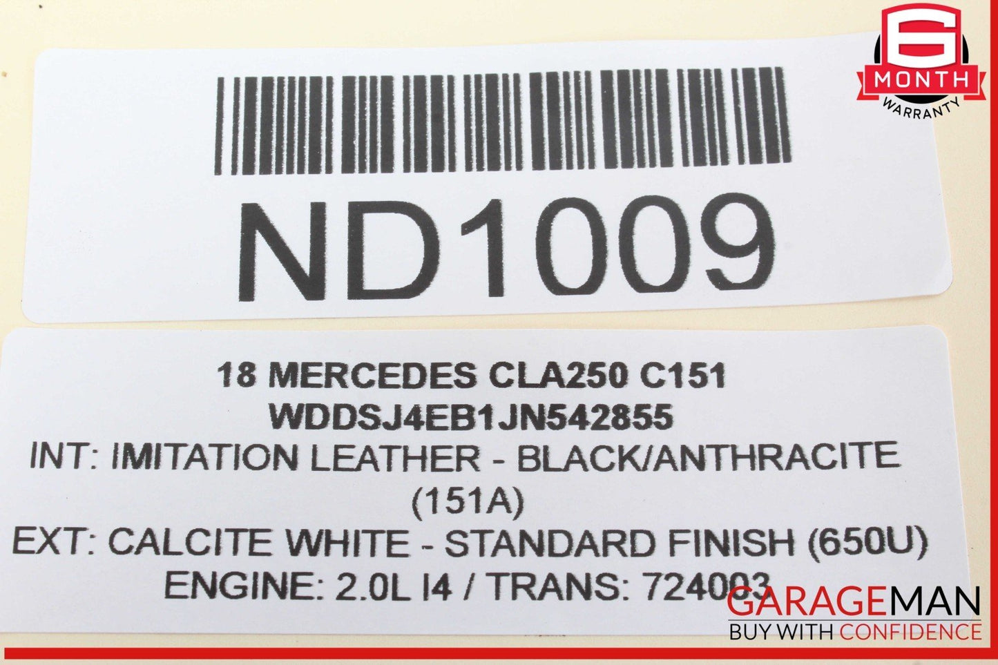 12-20 Mercedes W117 CLA250 CLA45 AMG ML350 Front Right Side Door Control Module