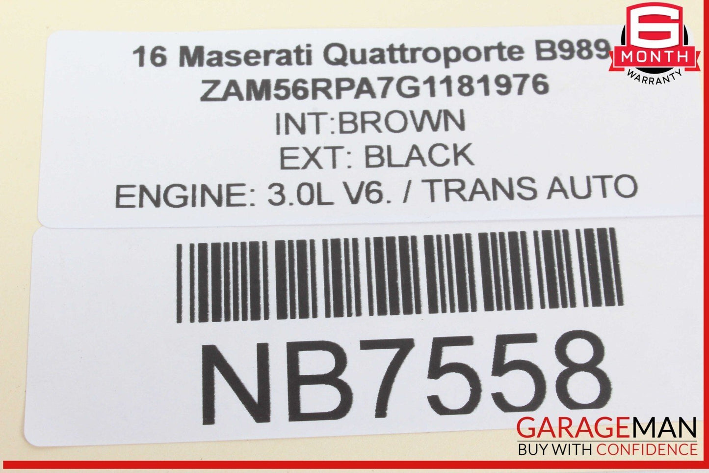 14-22 Maserati Quattroporte M156 Right Side Exterior Door Handle OEM