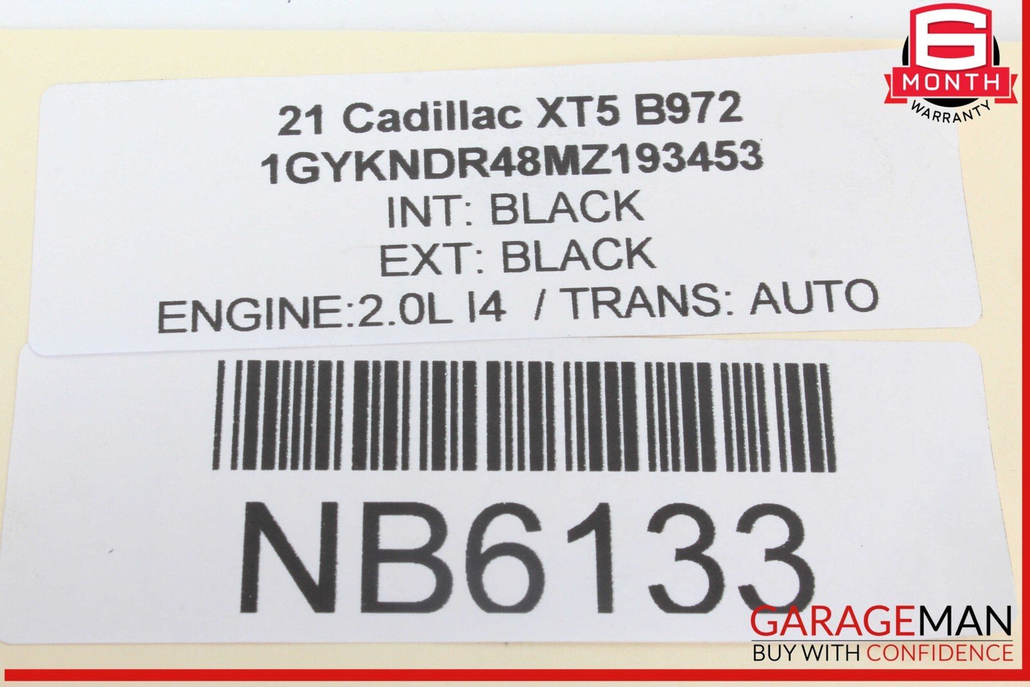 17-23 Cadillac XT5 Rear Right Passenger Side Rearward Lower Control Arm 84382664