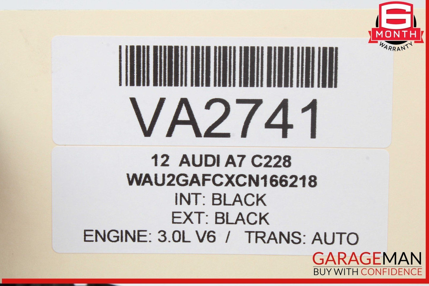 12-18 Audi A7 A6 Front Right Passenger Side Door Lock Latch Actuator OEM