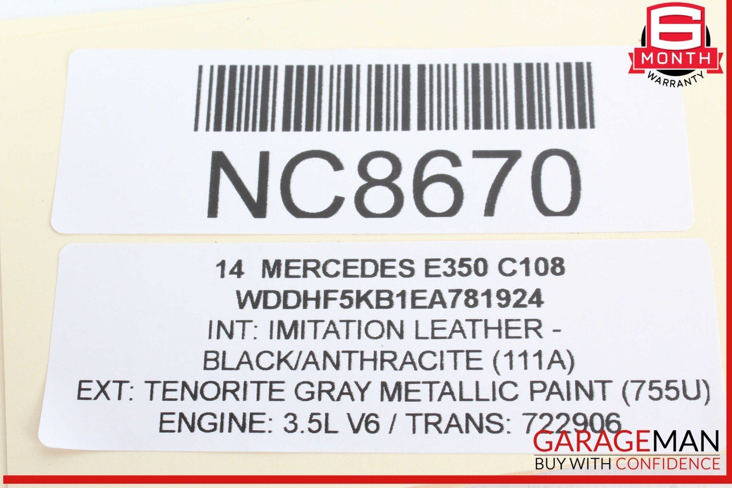 12-18 Mercedes W212 E350 SLK350 Engine Motor Starter 2769064300 OEM
