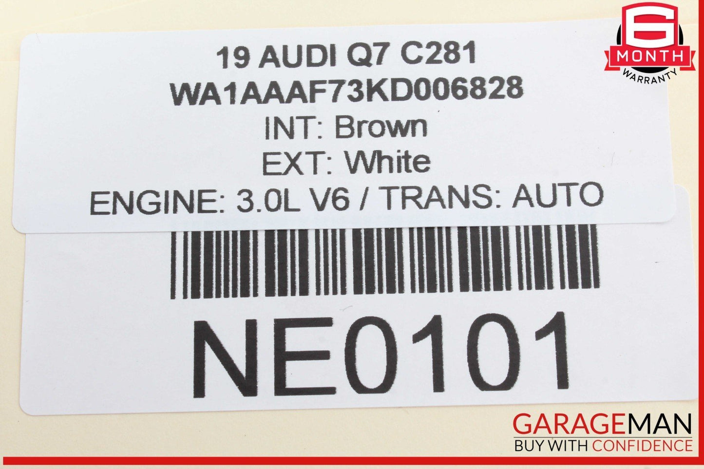 17-24 Audi Q7 Front Left Driver Side Door Control Module Unit 4M0959793H OEM