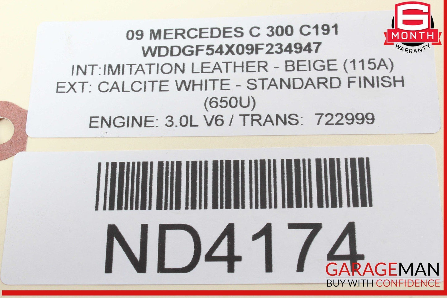 08-17 Mercedes W204 C250 SLK250 E400 Front Left Side Lower Control Arm RWD OEM