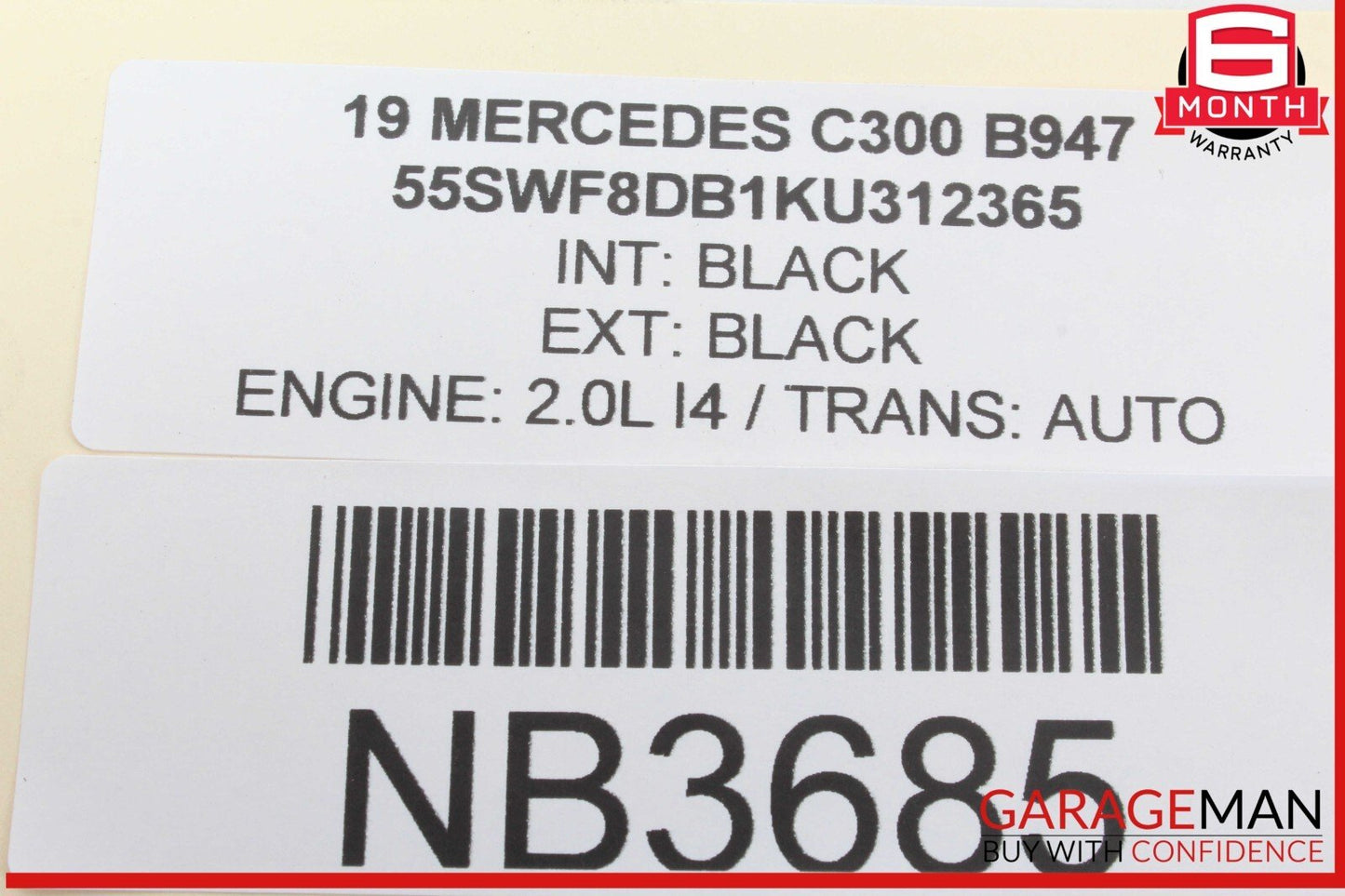 15-20 Mercedes W205 C300 Front Right Side Dashboard Dash Air Bag Airbag OEM