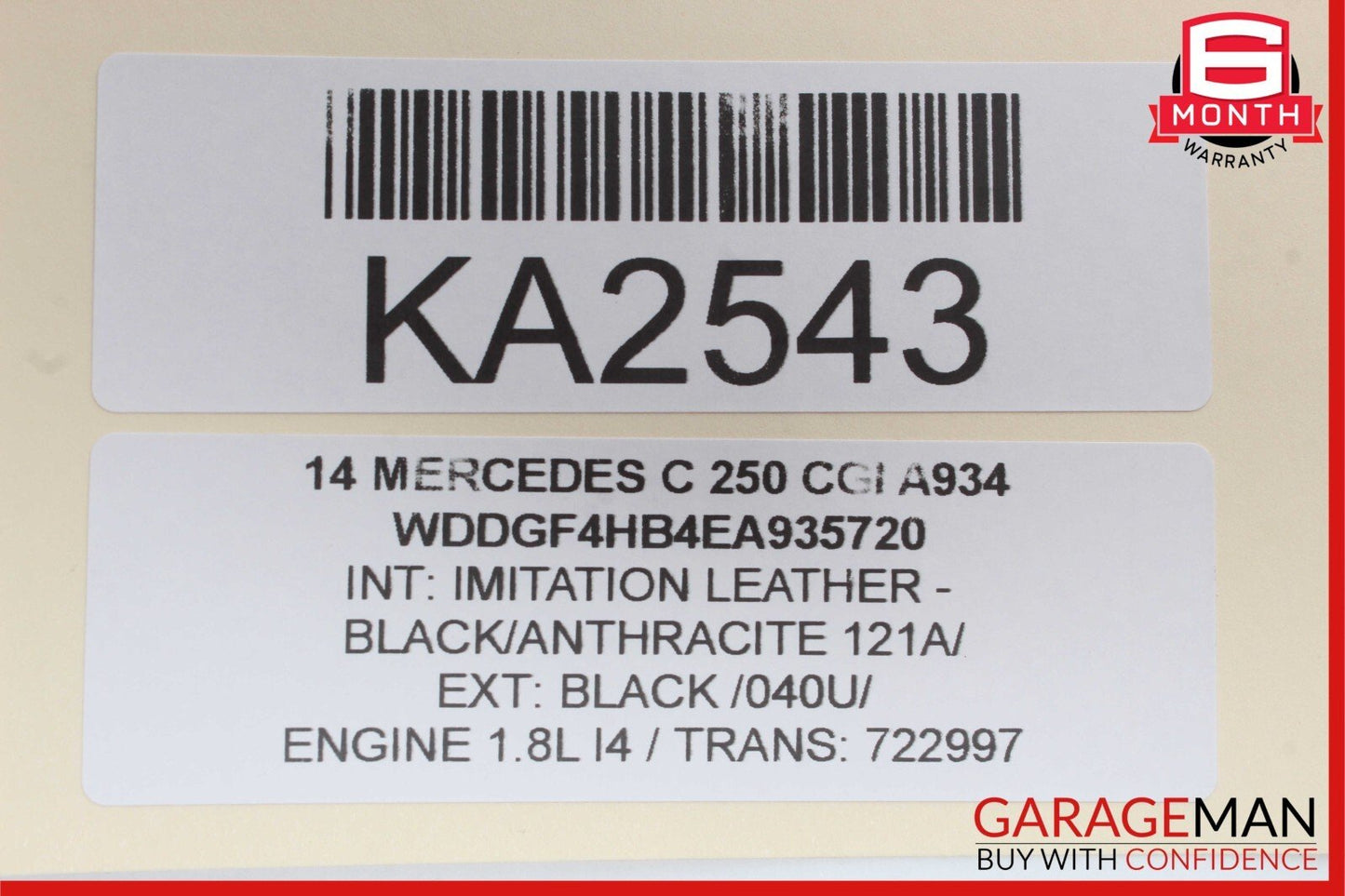 08-14 Mercedes W204 C250 C350 Front Right Door Control Module 2129006418 OEM