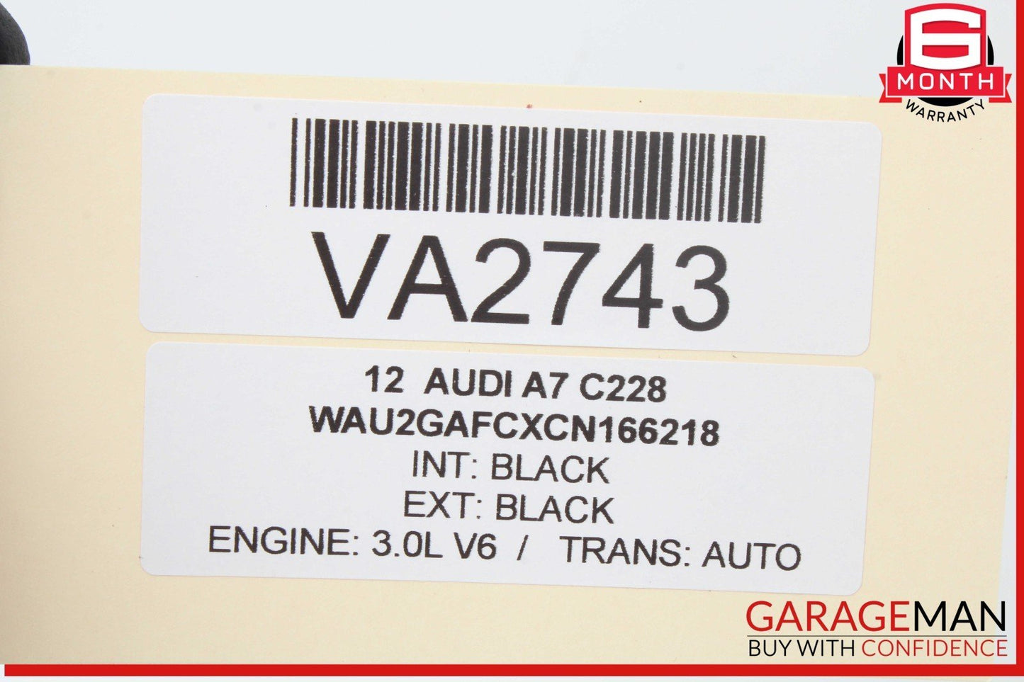 12-18 Audi A7 A6 Front Left Driver Side Door Lock Latch Actuator OEM