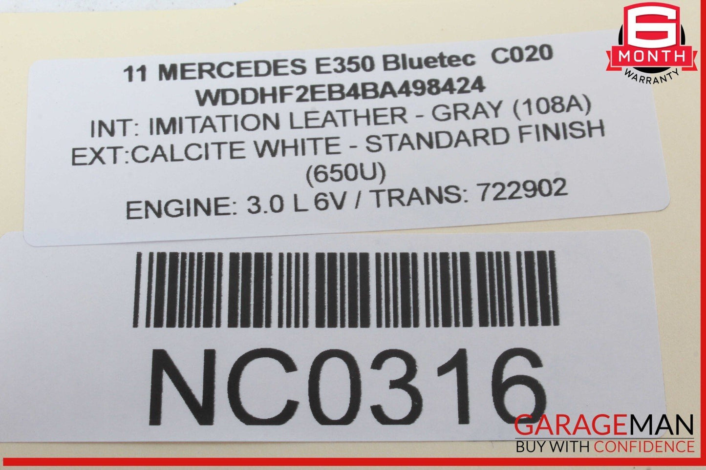 10-13 Mercedes W212 E350 Bluetec Front Right Dashboard Dash Airbag Air Bag OEM