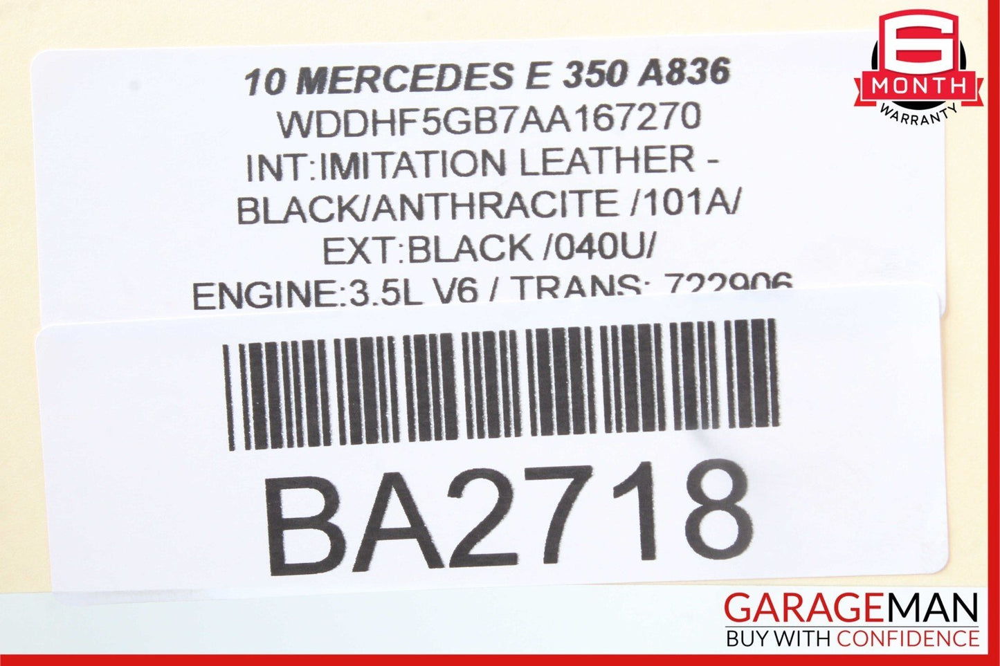07-13 Mercedes W221 S450 S550 Trunk Lid Unlock Release Handle 2217500893 OEM