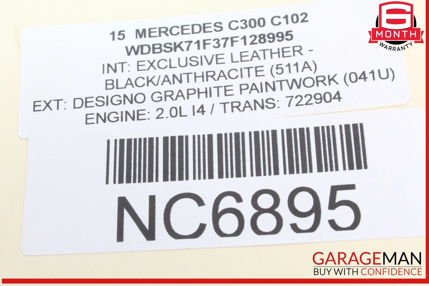 15-20 Mercedes W205 C300 C350e C400 A/C AC Heater Climate Control Switch OEM