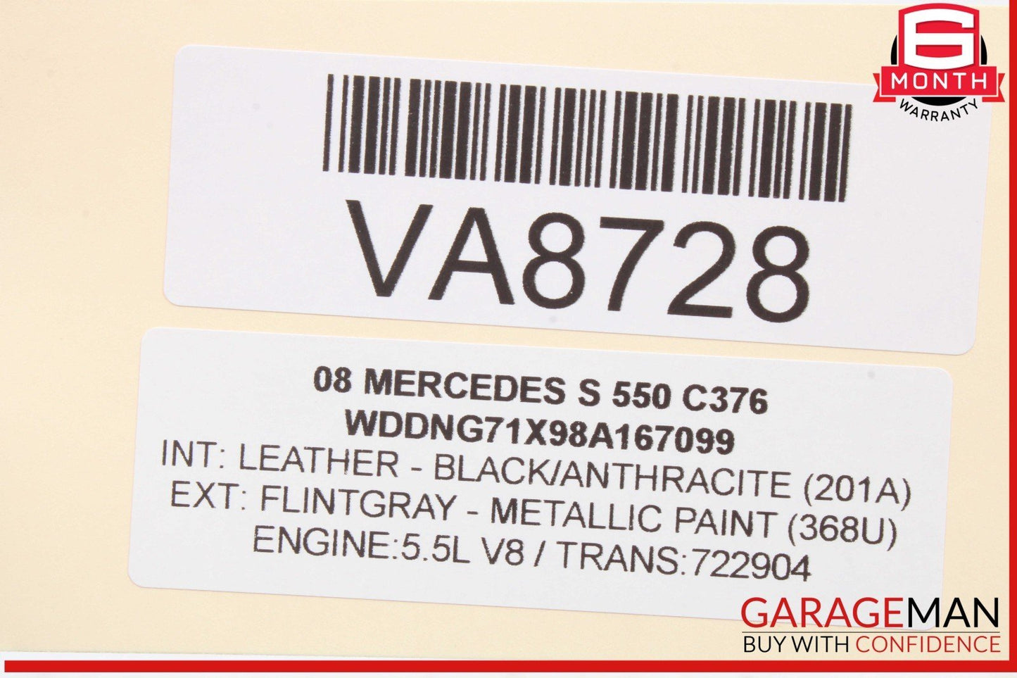 07-13 Mercedes W221 S550 S400 Front Right Side Door Control Module Unit OEM