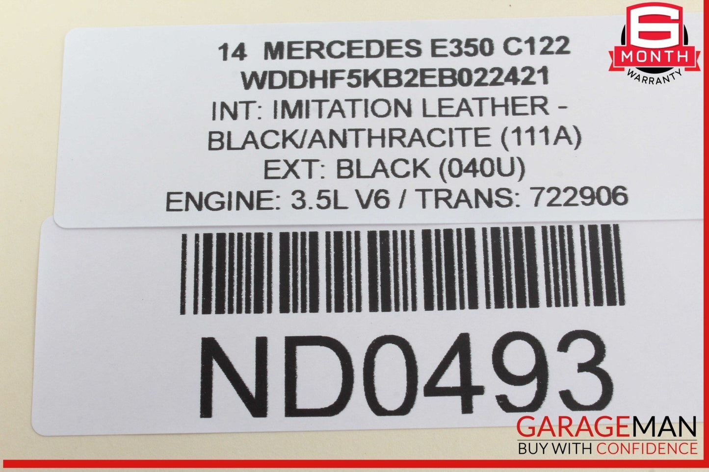 08-18 Mercedes W212 E350 C300 Rear Left Side Door Control Module Unit OEM