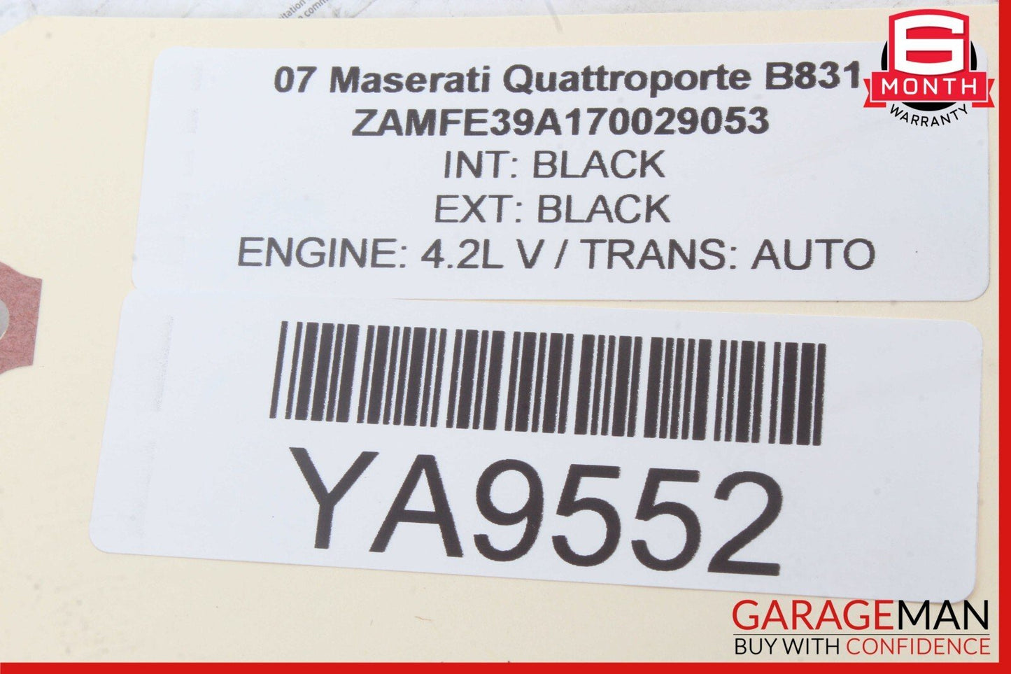 03-19 Maserati Quattroporte M139 Steering Wheel Paddle Shifters Set OEM