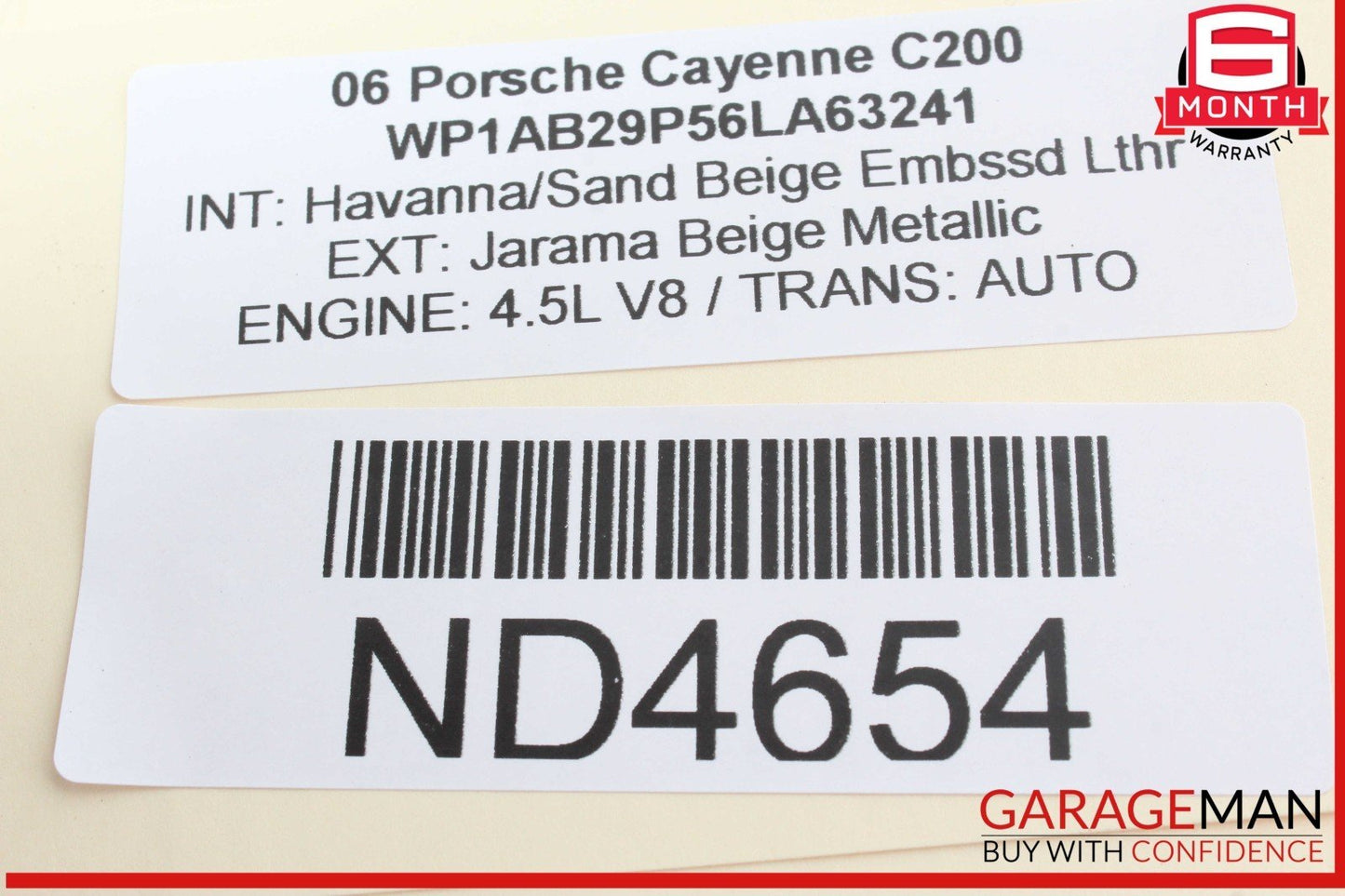 03-06 Porsche Cayenne 955 ECU ECM Engine Control Module Unit 022906032BT OEM